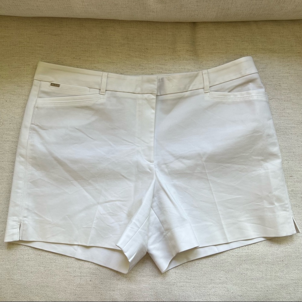 White House Black Market-White shorts